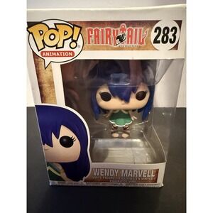 Funko Pop Animation Fairy Tail Wendy Marvell 283 Vinyl Damaged Box Anime